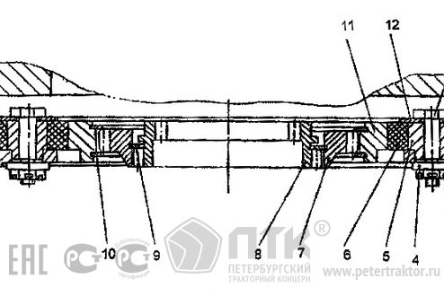 Муфта полужесткая 276.5015.16.00.010 - муфта упpyгaя 276.5020.16.00.010 - муфта