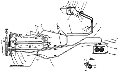 Вентиляция и отопление кабины 750.81.00.000-01