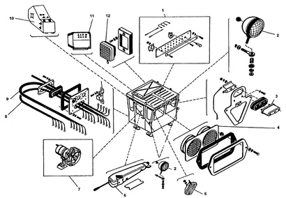 Электрооборудование кабины УДМ, ПК-6